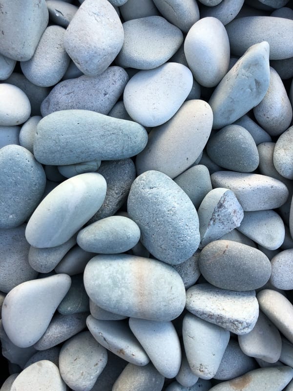 bag of large pebbles